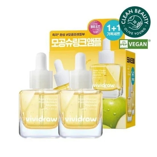 アップル ビニガー フォアシュリンキー アンプル 40ml 1+1 企画
