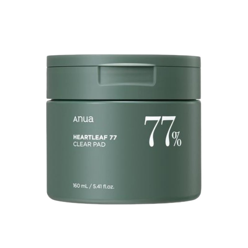 ドクダミ77 クリアパッド 70枚, 1個 / 韓国 人気 どくだみ 敏感肌 朝 デイリー ニキビ 拭き取り トナー パッド