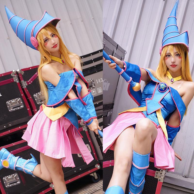 短纳期激.安!価!遊戲王ブラック・マジシャン・ガールコスプレ衣装 cosplay演出服 コスチューム イベント アニメ ハロウィン仮装 変装