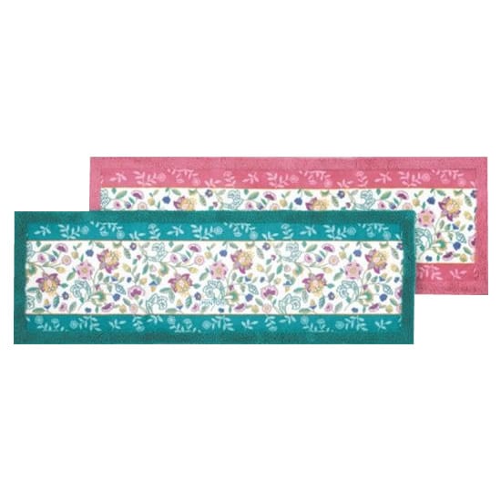 川島織物セルコン MINTON(ミントン) リーガルハドンホールII キッチンマット 50×250cm FT1590 RO・ローズ