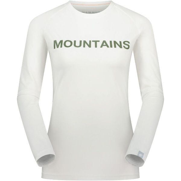 MAMMUT マムート QD Logo Print Longsleeve T-shirts AF レディース アウトドア 長袖Tシャツ 101601040-00541 （サイズはユーロ表記）