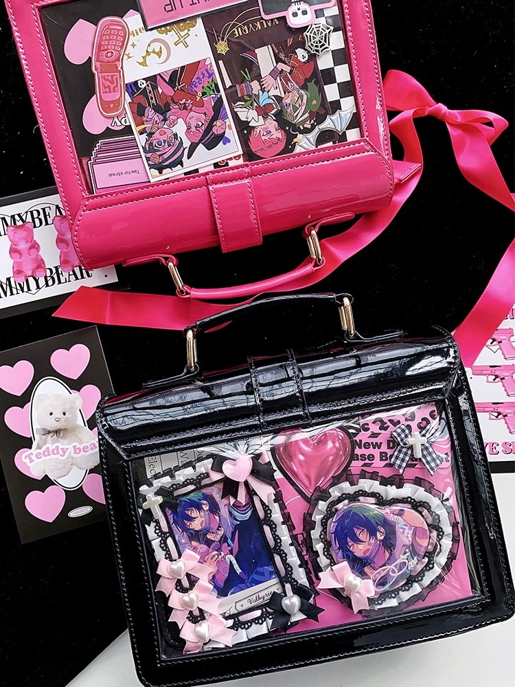 痛バ 痛バッグ レディース痛バッグワンショルダー斜め掛け少食摂取多用途