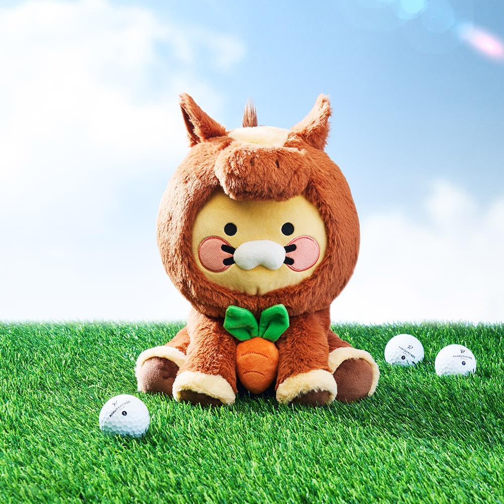 [2026個限定] 丙午(ひのえうま) ラッキーポニー ドライバーカバー (チュンシク) / 붉은 말의 해 럭키 포니 드라이버커버 (춘식이)