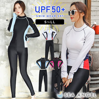 Qoo10] SEA ANGEL 【2025新作】フィットネス水着 レディ