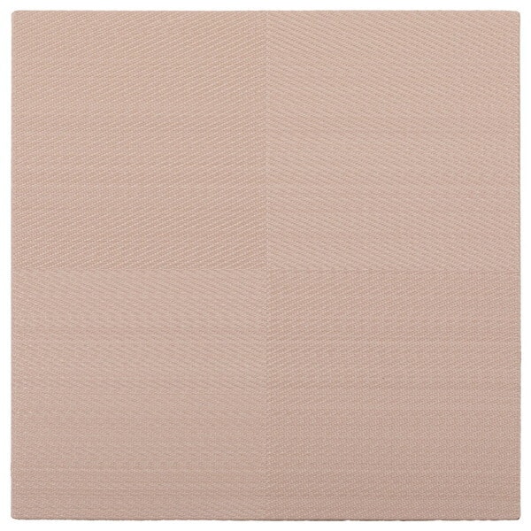 160900945 水拭きできる い草風置き畳 市松模様 9枚組 82×82×2.5 ピンク メーカー直送