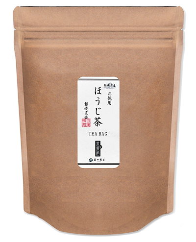 他サイト： 薗田製茶 静岡名産 ほうじ茶ティーバッグ 4g×50個 お湯・冷水どちらもOKの商品画像