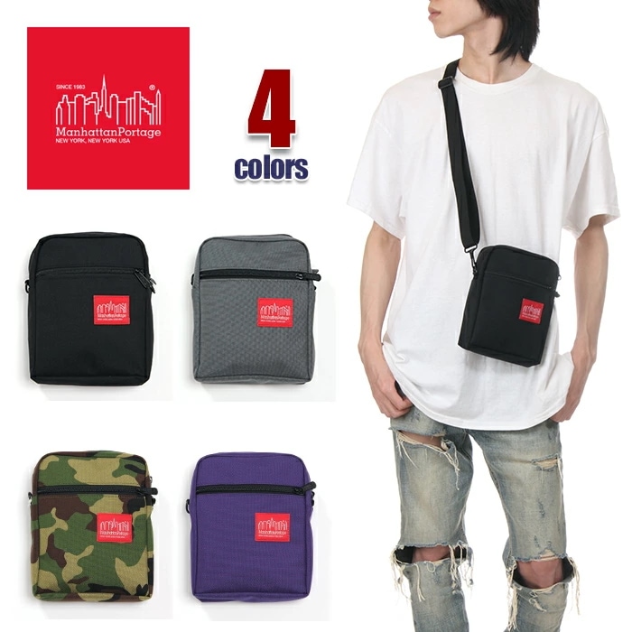 マンハッタンポーテージ ショルダーバッグ メンズ レディース キッズ MANHATTAN PORTAGE City Light Bag シティライトバッグ ボディバッグ バッグ 斜めがけ ポーチ 小物 5,262円