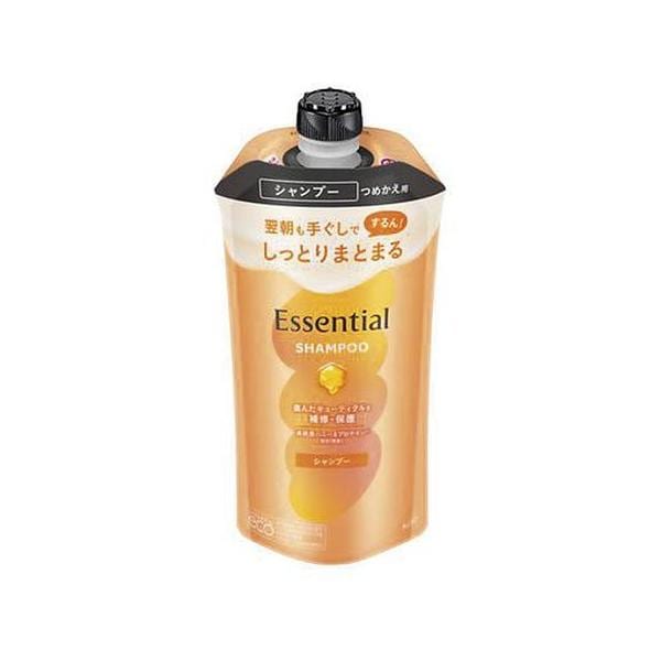 【24個セット】エッセンシャル しっとりまとまる シャンプー つめかえ用 300ml[花王]