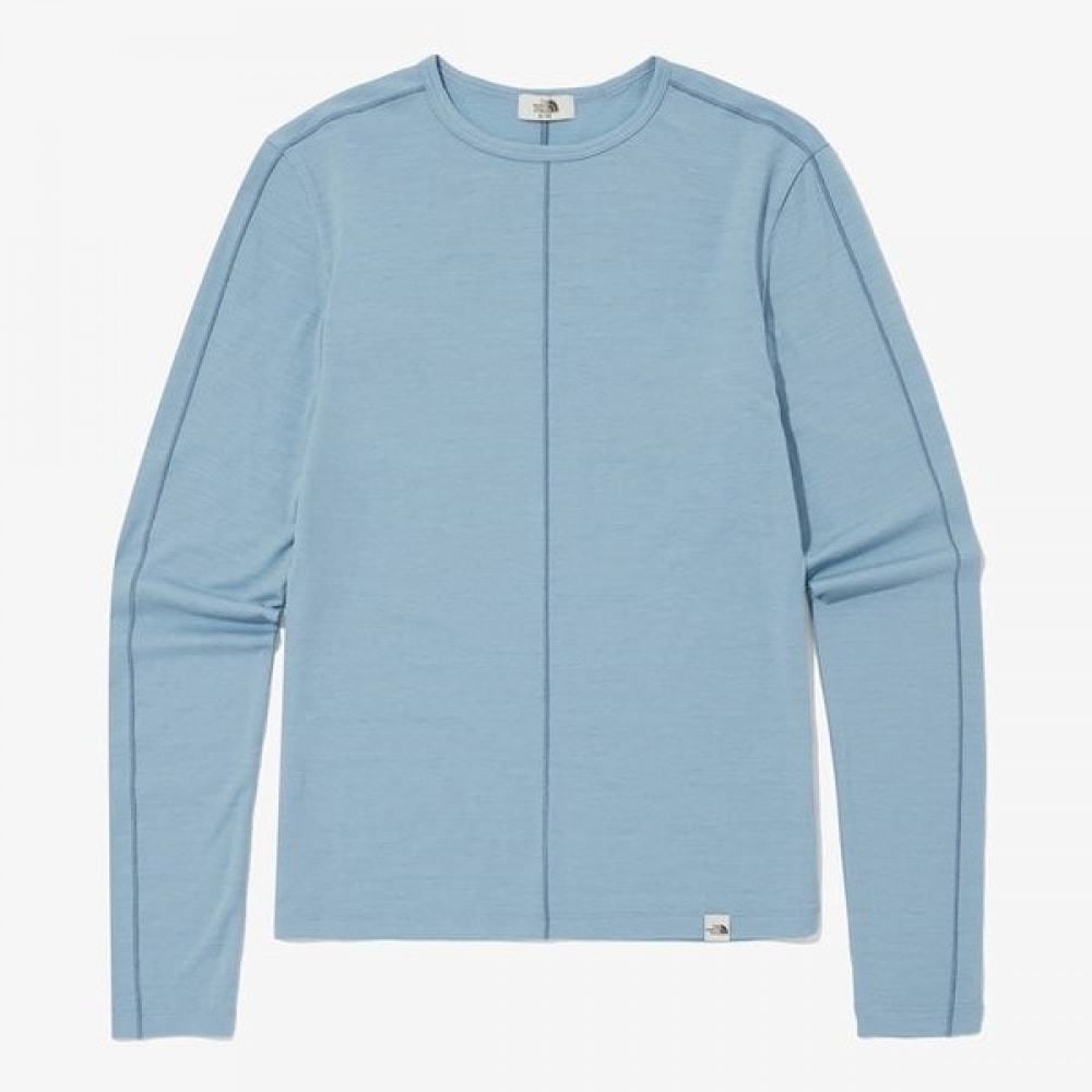 ノースフェイス レディース ベルルカ ウール 長袖 ラウンドティー NT7TQ31K