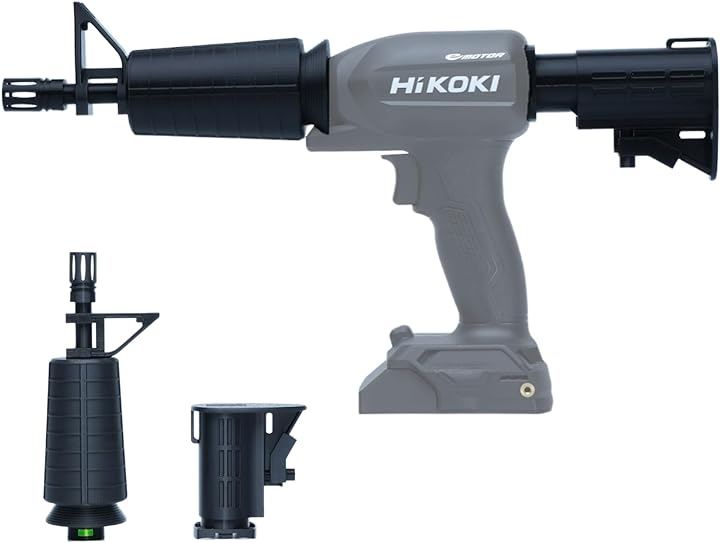 ハイコーキ RA18DA専用カスタムノズルアタッチメント ツールウェポン (ブラック)