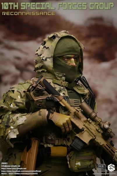 EasySimple 10TH SPECIAL FORCES GROUP Reconnaissance 1/6 アクションフィギュア 26063