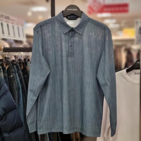 HC21 春のメンズカラー クール長袖Tシャツ NTM164 (E45384994)