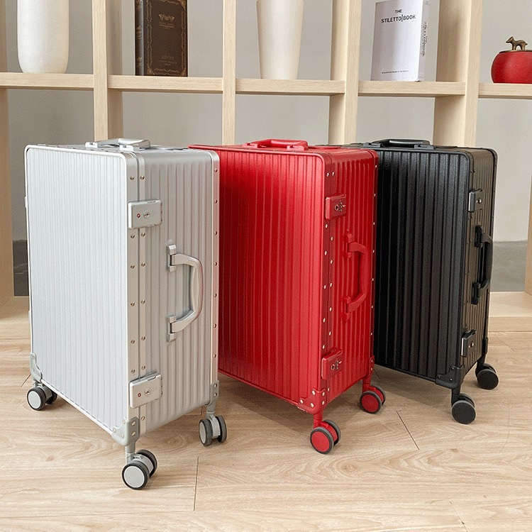 機内用20インチ24インチのアルミフレーム静音ワンウェイキャリア