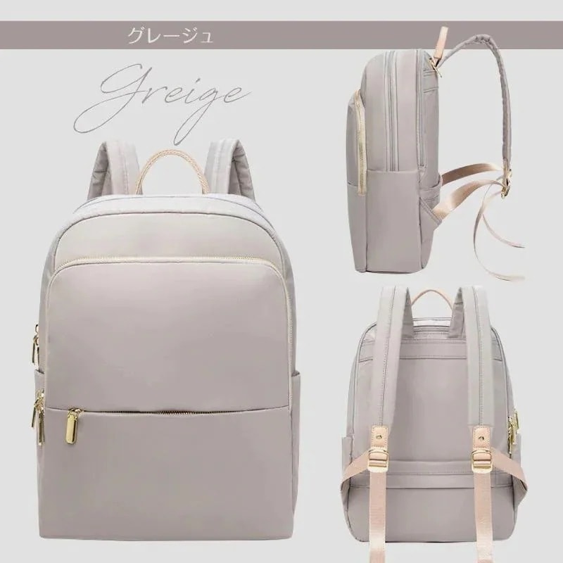 【裕福になる】リュックサック レディース 50代 40代 大容量 軽い A4 撥水 通勤 通学 おしゃれ PC ビジネス デイバッグ 黒