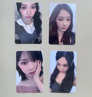 aespa DirtyWork popmerch 限定 チェキトレカ 8枚セット Aespa