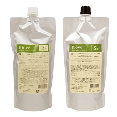 【2点セット】DEMI ビオーブ リフレッシュスキャルプシャンプー450ml＋スキャルプリラックストリートメント450g （詰替え） BC-T Z-2