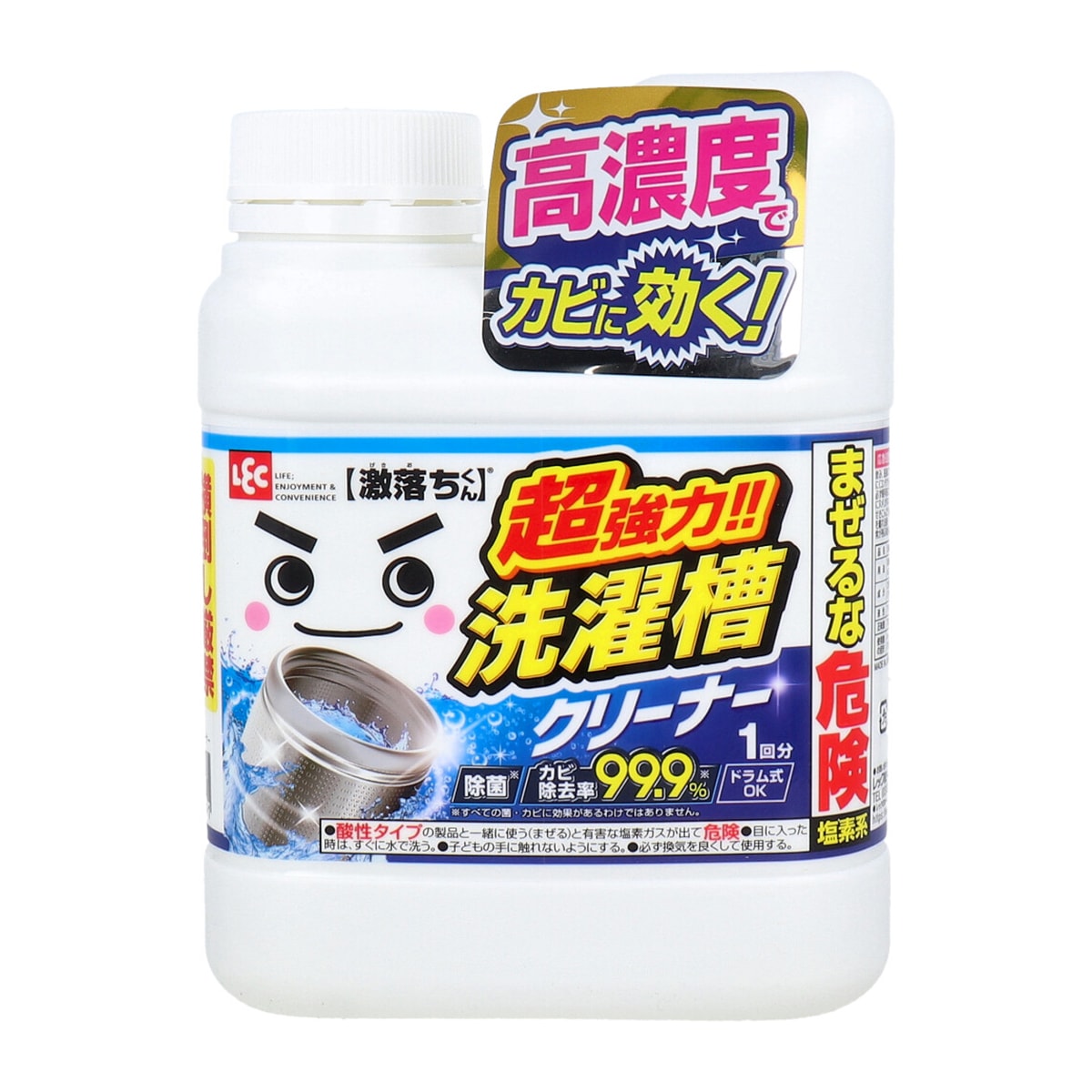 洗濯機用洗浄剤 レック 超強力 洗濯槽クリーナー 1回分 アルカリ性 700g X5本