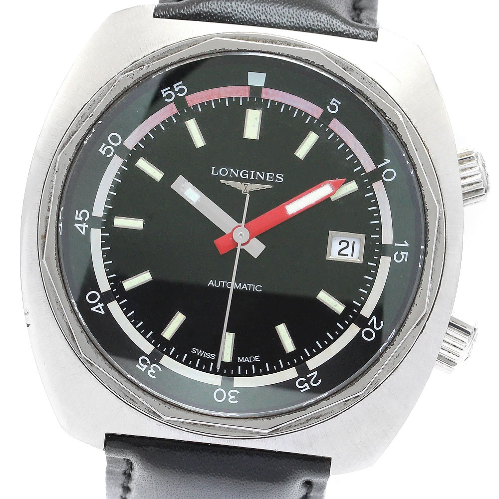 ロンジン LONGINES L2.795.4 ヘリテージダイバー デイト 自動巻き メンズ _891529【中古】