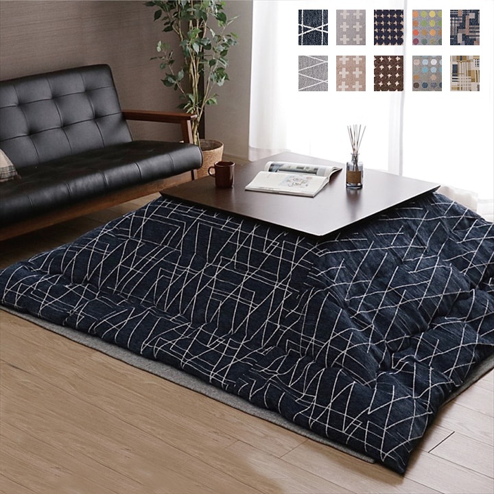 こたつ布団 長方形 おしゃれ 掛布団 約200250cm コタツ布団 こたつふとん マイクロファイバー 中綿 マッシュロン綿 日本製 軽量 弾力性 80120cm 90120cm