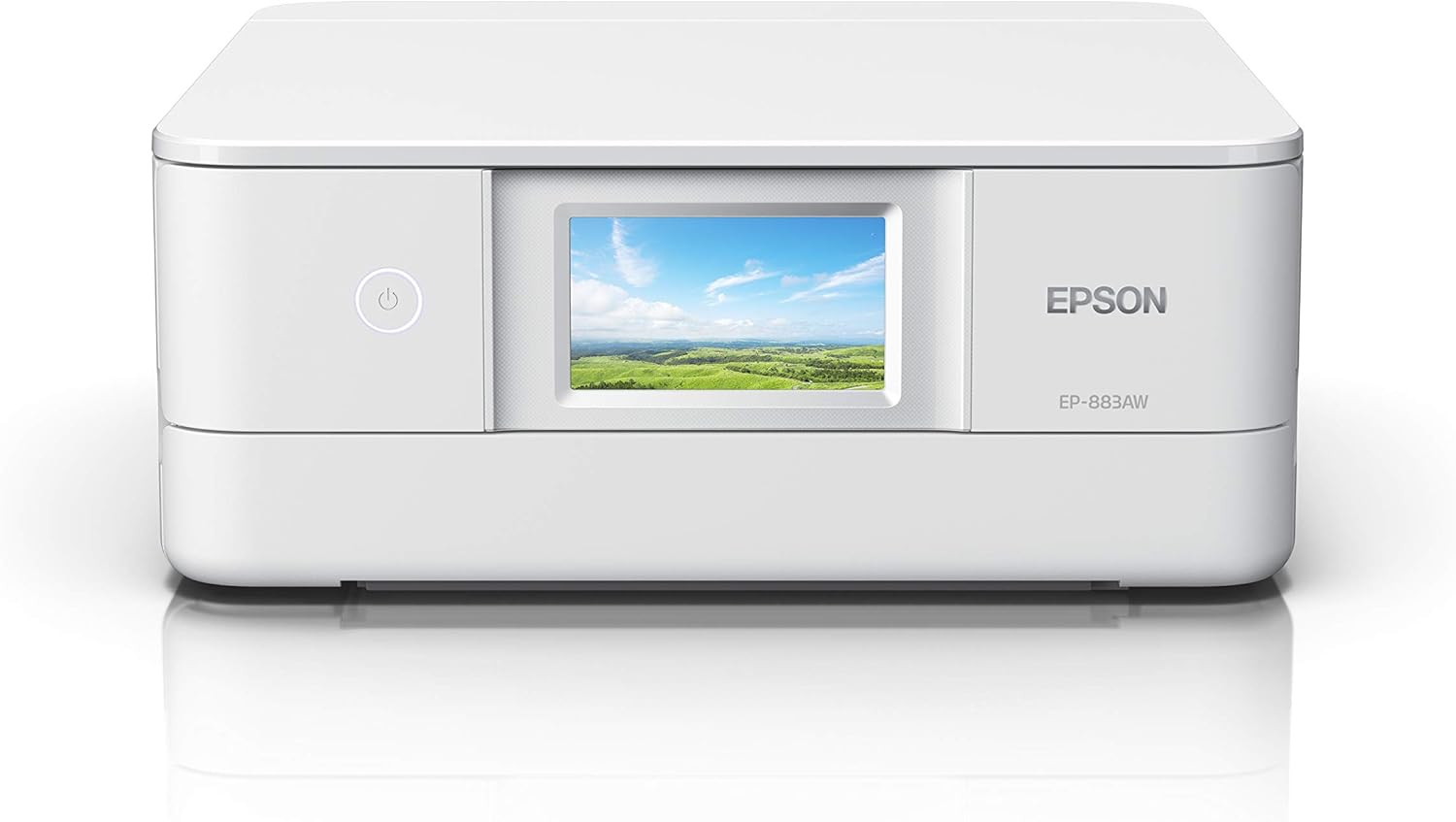 エプソン プリンター インクジェット複合機 カラリオ EP-883AW ホワイト(白)