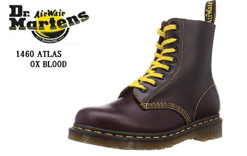 (ドクターマーチン)Dr.Martens 1460 PASCAL Atras(アトラス) 8ホール 26243021 26243601 アウトドア編み上げカジュアルブーツ 国内正規品 メンズ レディス