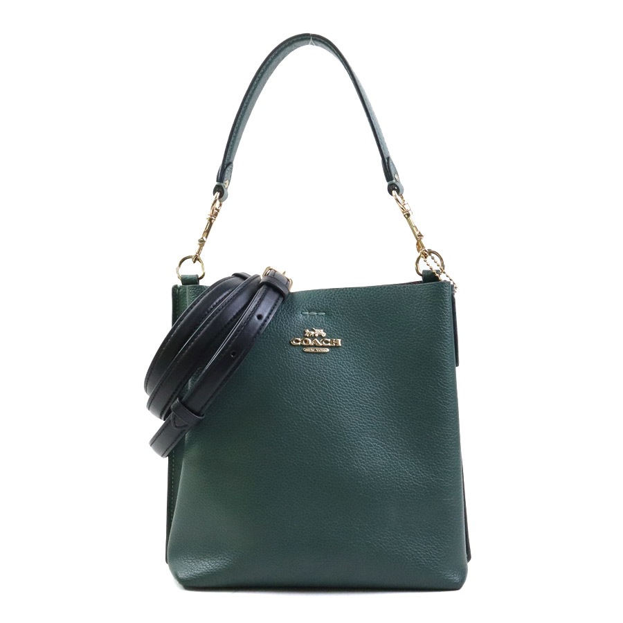 コーチ COACH ハンドバッグ ショルダーバッグ レザー グリーン レディース r10657a 7,884円