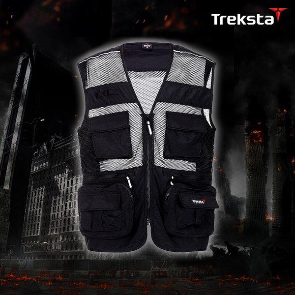 夏用登山ベスト 登山 釣り 作業用 メッシュベスト