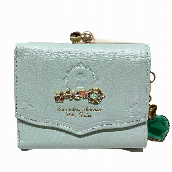 サマンサタバサプチチョイス ディズニーコレクション プリンセスシリーズ 財布 3つ折り財布 【中古】長財布