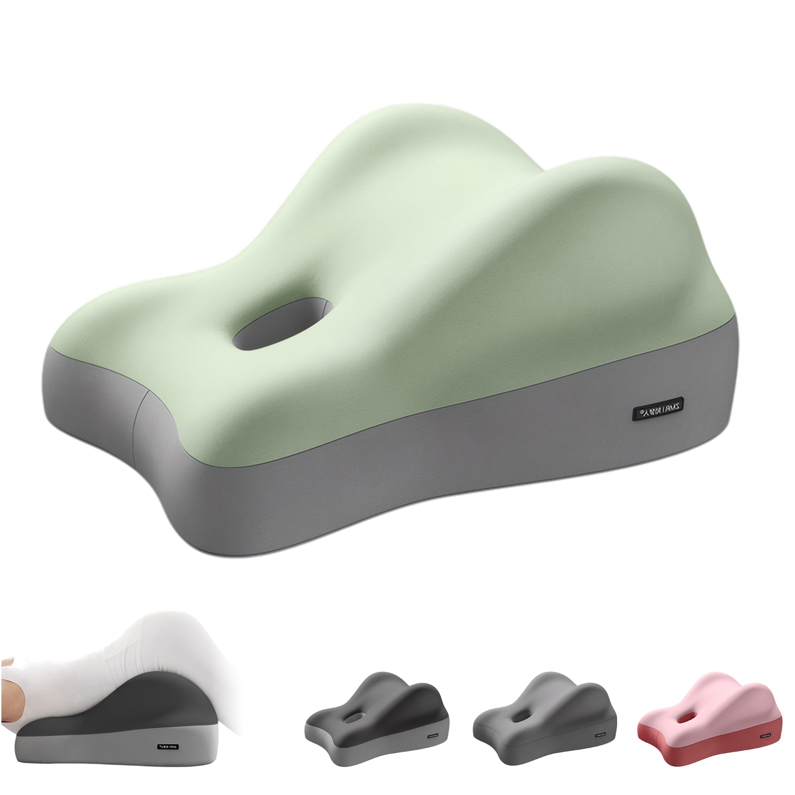 うつ伏せ クッション うつ伏せ寝枕 カップルクッション 抱き枕 多機能ピロー 足まくら 膝枕 体位サポート 洗えるカバー付き お尻を上げる枕 メモリーフォーム