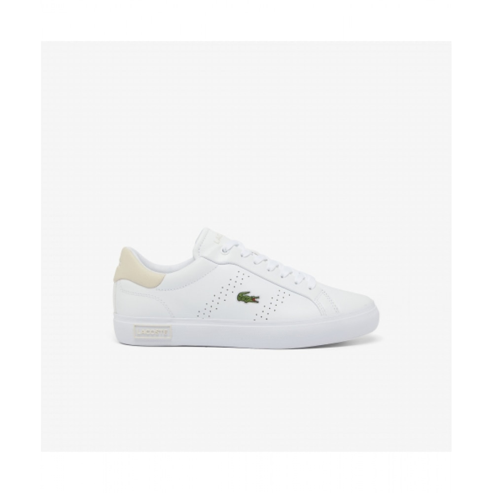 LACOSTE レディースパワーコート 2.0 スニーカー [ホワイト]