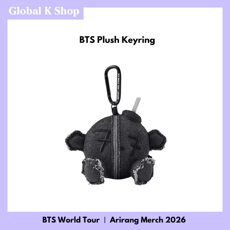 Qoo10] HYBE BTS ぬいぐるみキーリング WORLD