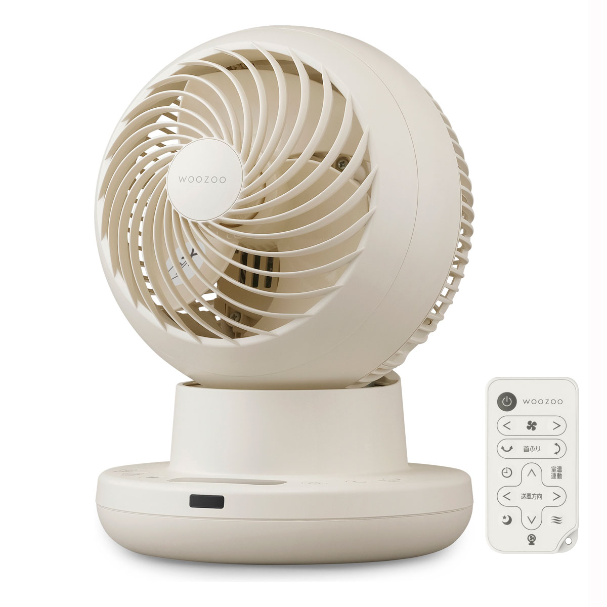 アイリスオーヤマ KCF-SDS151TEC-PD-C 【扇風機】DCモーター搭載 サーキュレーター（アイボリー） KCFSDS151TECPDC