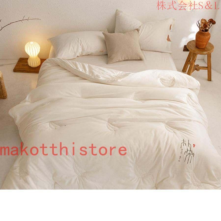 かけ布団 シングル 洗濯可能 ダブルサイズ 寝汗吸収 肌掛け布団 通気性いい かけ布団 ダブル ふんわりとろける肌触り 掛けぶとん ふとん 抗菌防臭 肌かけ布団