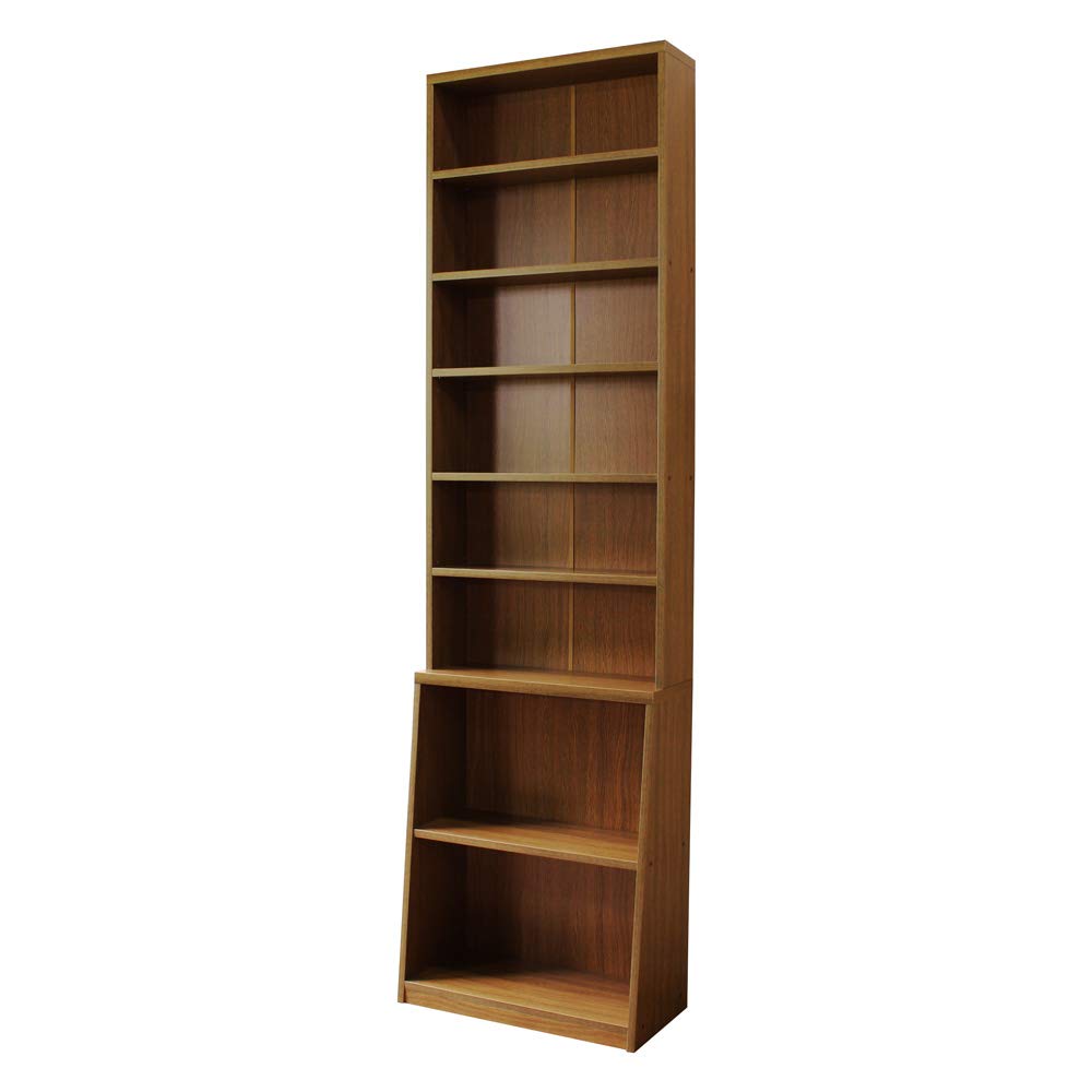 ロング書棚 幅60cm (ナチュラル) 12,141円