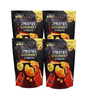グルメポテト ブラックペッパークラブ味 75g 4入