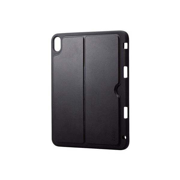 TB-A23RUCSTBK iPad 10.9インチ ケース ソフト カバー ApplePencil収納可 スタンド付 衝撃吸収 ブラック メーカー直送