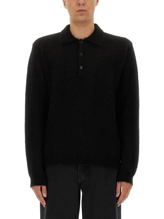 SUNFLOWER Men Polo Shirts 3074 BLACK Black