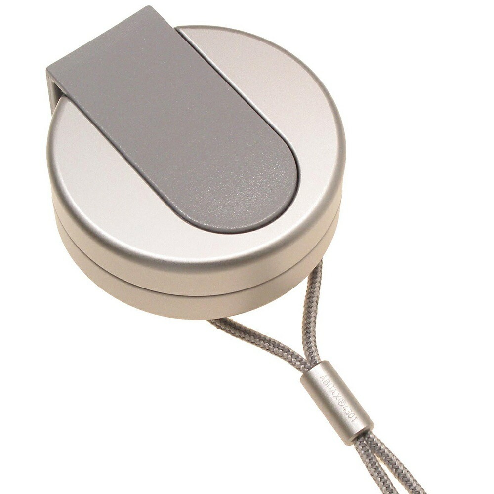 携帯灰皿 TS ネックストラップ付き TS チタンシルバー 4301