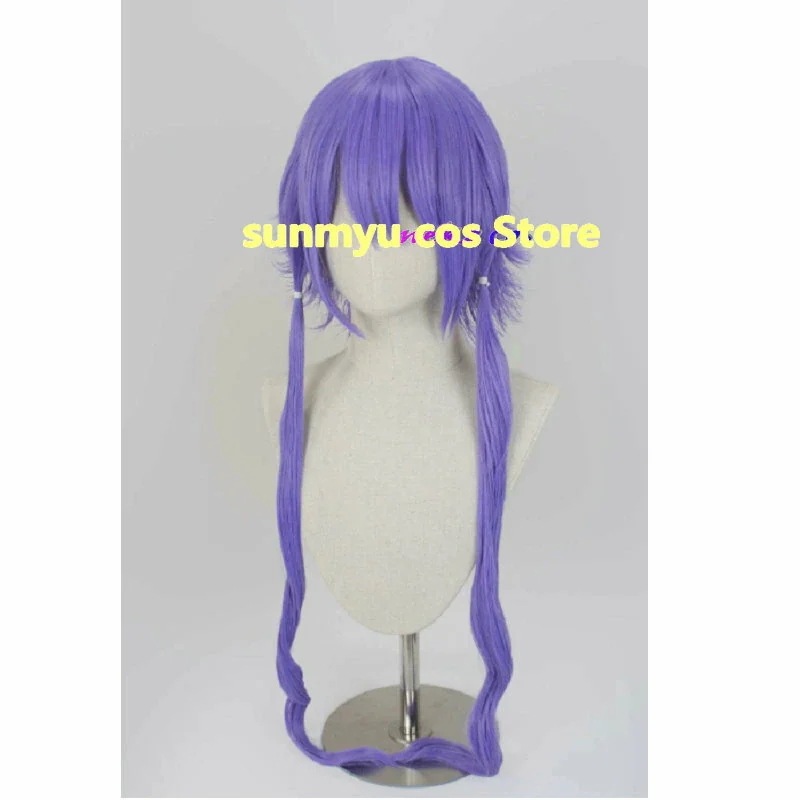 VOICEROID ボイスロイド 結月ゆかり 紫ウィッグ　バージョン１　かつら　コスプレ道具