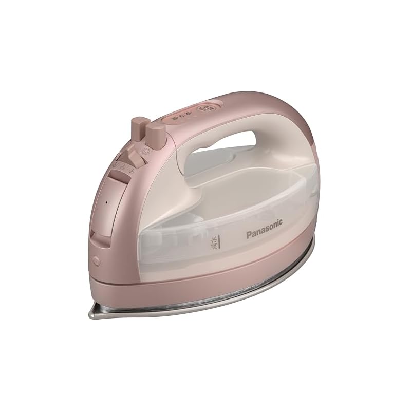 即納：【2025最新型 コードレス】パナソニック コードレススチームアイロン NI-WL709-PC ピンクベージュ Wヘッド ステンレス×ニッケルコート