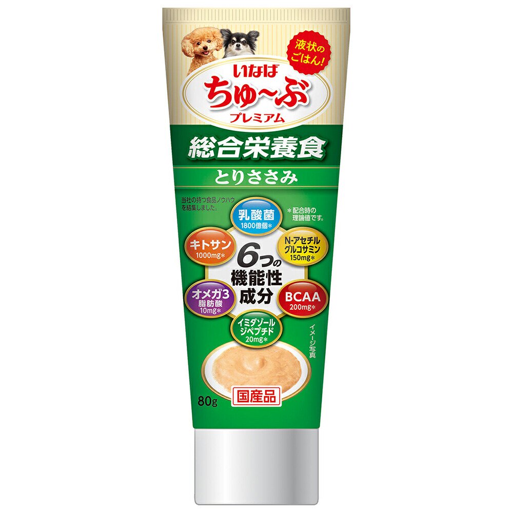 いなば　ちゅーぶプレミアム　とりささみ　８０ｇX４８　ＣＲＣ45―08―20―55―00
