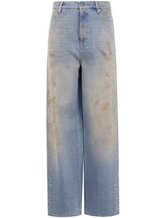 GOLDEN GOOSE Women Denim Pants GWP02079 P002076 50491 50491 LIGHT BLUE
