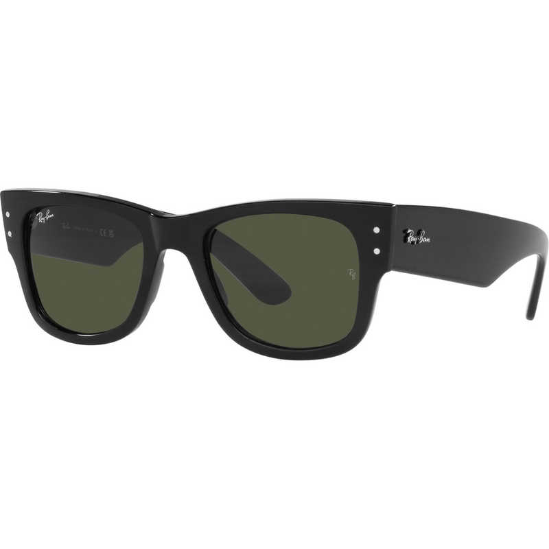 レイバン　Ray-Ban サングラス MEGA WAYFARER RB0840SF 901/31 52mm ブラック/グリーン　RB0840SF_9013152