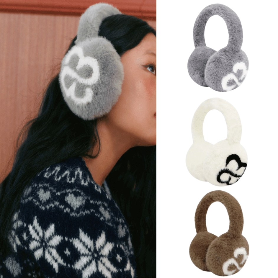 クローバーのイヤーマフ 耳あて (3 COLORS)