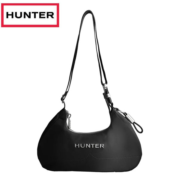 ハンター HUNTER プレミアム ナイロン スピード ショルダー バッグ ブラック UBX5518NYL-BLK ショルダー バッグ