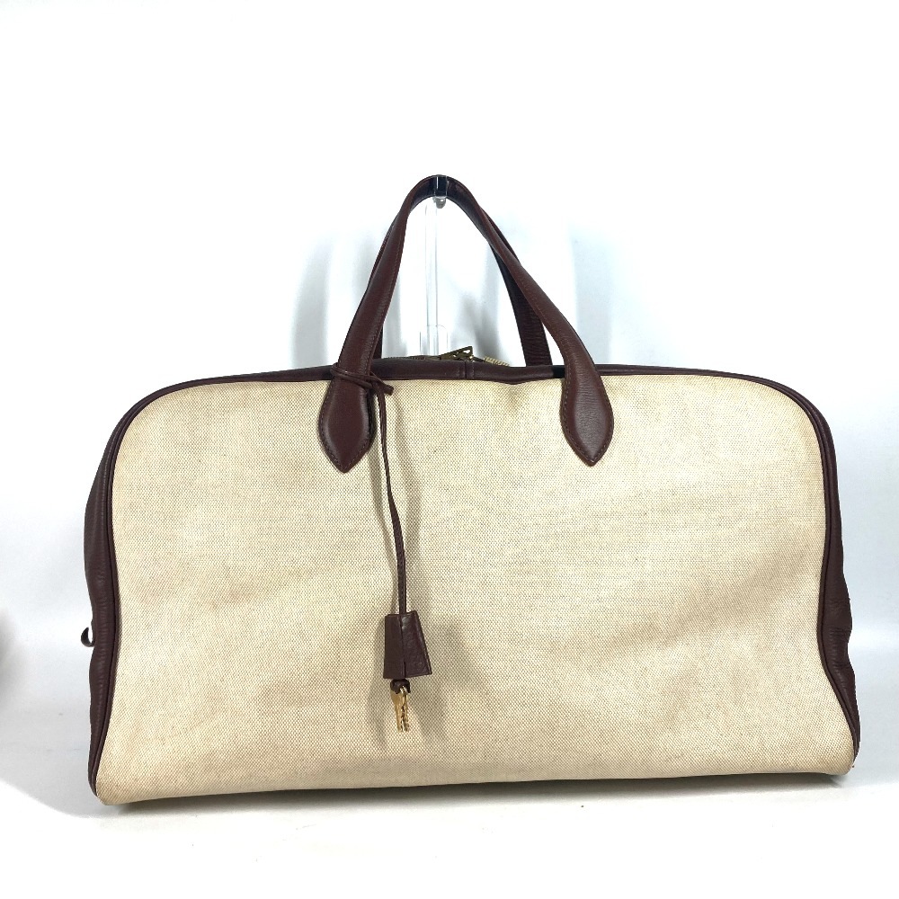 ボストンバッグ ヴィクトリア50 カバン トートバッグ 肩掛け 旅行バッグ トラベルバッグ トワルアッシュ ベージュ
