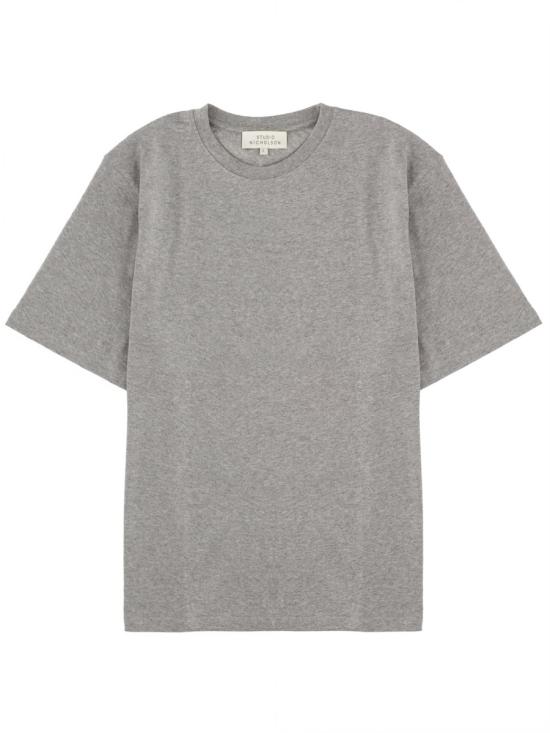 STUDIO NICHOLSON Men T-Shirts BRICSNM 1326 GREYMARL
