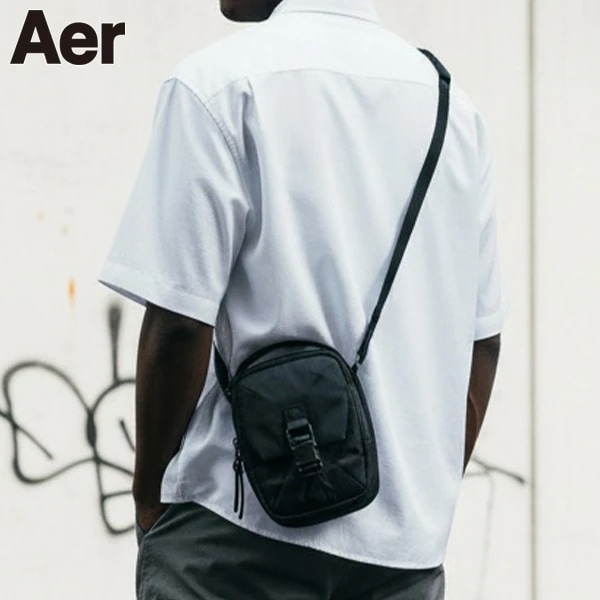 ショルダーバッグ メンズ レディース 軽量 斜めがけ 小さい 大人 ナイロン 縦型 縦 かっこいい 旅行 黒 ブラック シンプル City Collection Street Sling X-Pac