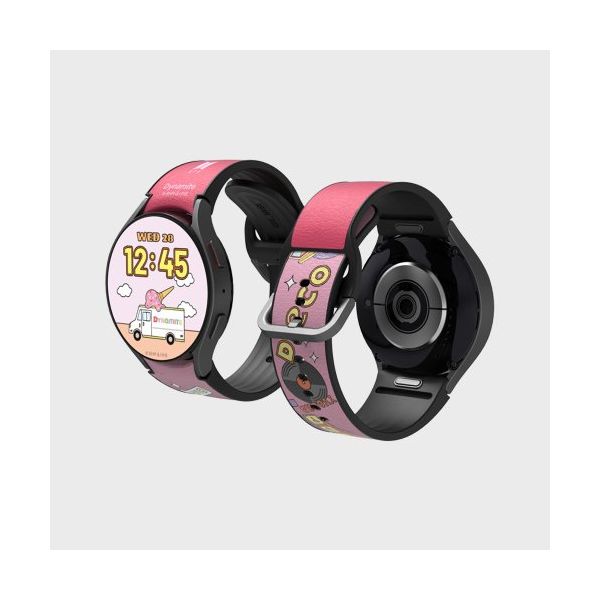 SLBS BTSミュージックテーマDynamiteハイブリッドウォッチストラップ