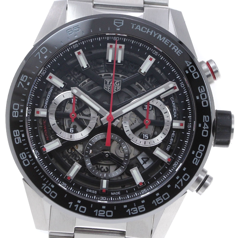 タグホイヤー TAG HEUER CBG2A10 カレラ キャリバーホイヤー02 クロノグラフ デイト 自動巻き メンズ 良品 _860023【中古】